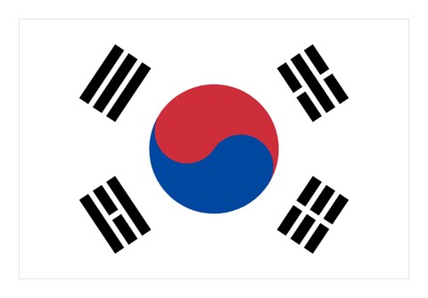 韩语陪同翻译服务——韩语主要使用国国旗