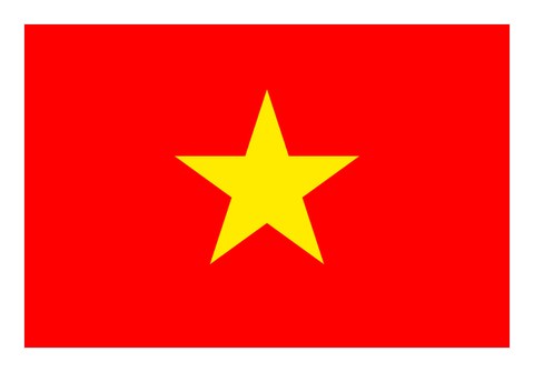 越南语展会翻译服务——越南语主要使用国国旗